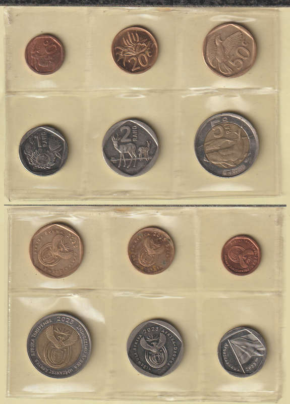 South Africa Circulated Coin Set 2023 (Great Set)