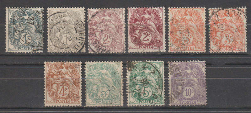 France Definitive Issue Precancelled 1900
