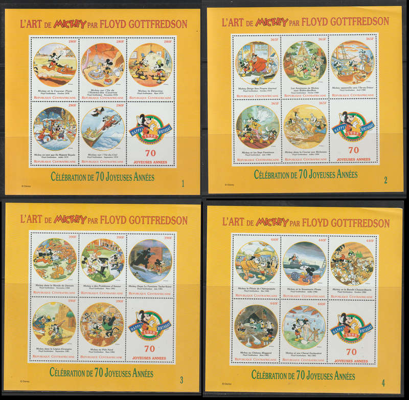 Disney Character, Mickey Mouse 1998 CV R800+