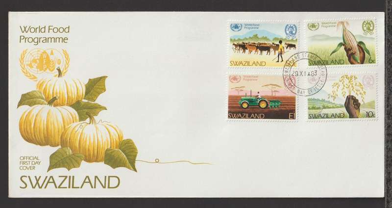 Swaziland FDC Nutrition Program of the United Nations 1983  CV R105+