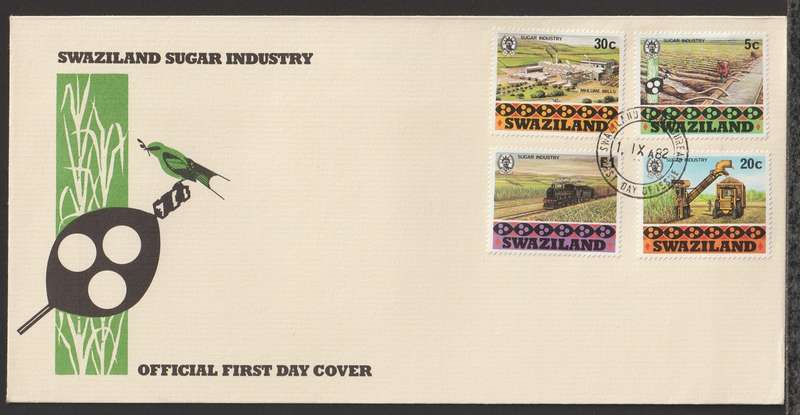 Swaziland FDC Sugar Industry 1982 CV R90+