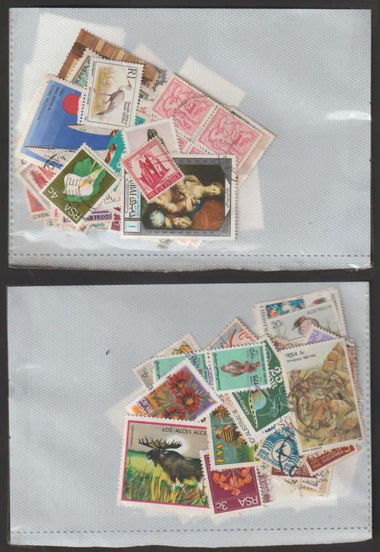 100 World Stamps (Not Checked) 01