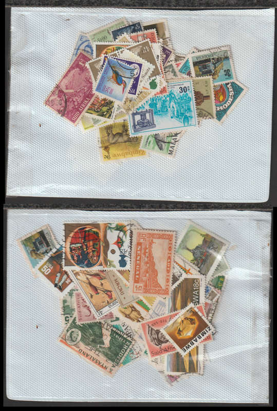 100 World Stamps (Not Checked) 02
