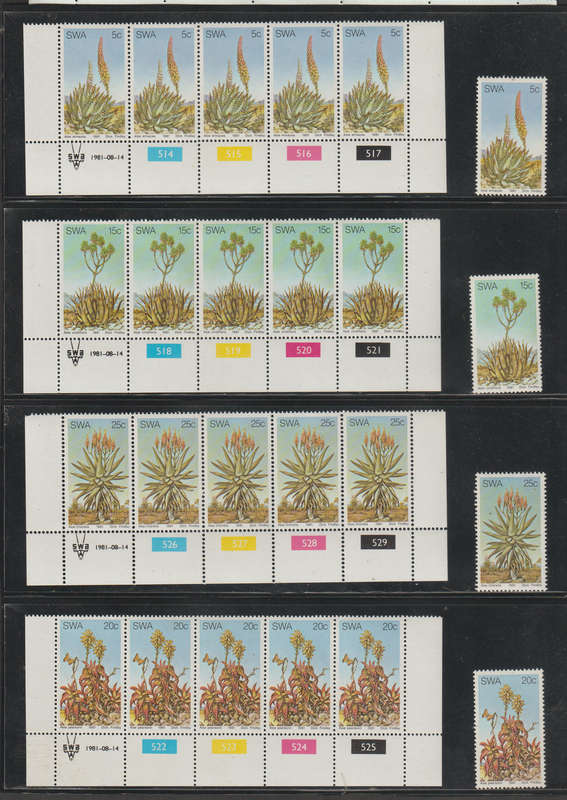 SWA UMM Control Blocks and Singles Aloes 1981 CV R210