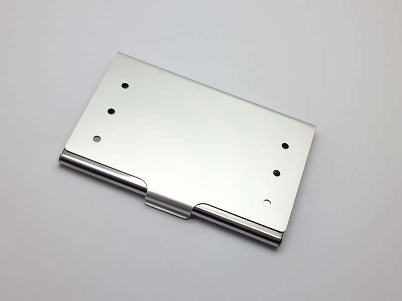 Aluminium Business Card Holder with Engraving