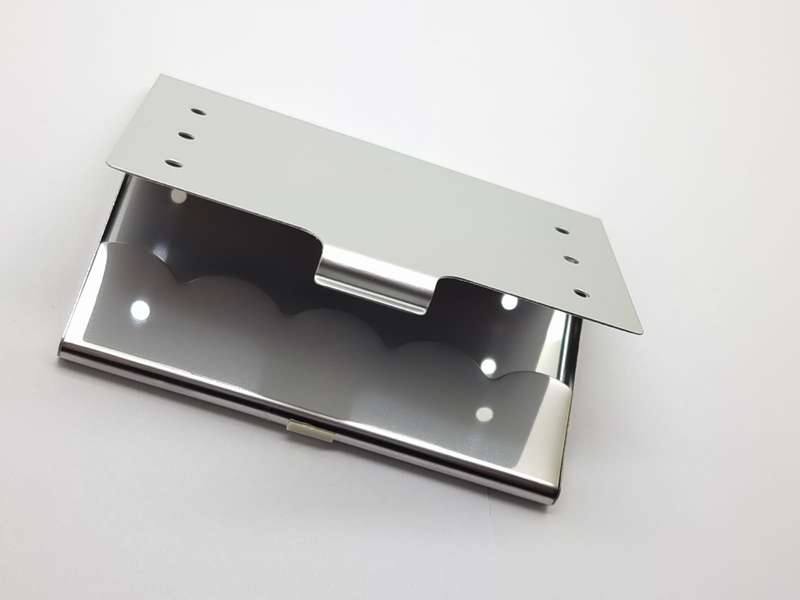 Aluminium Business Card Holder with Engraving