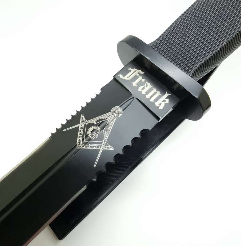 Smith & Wesson R1 Search & Resque Dagger with Custom Engraving