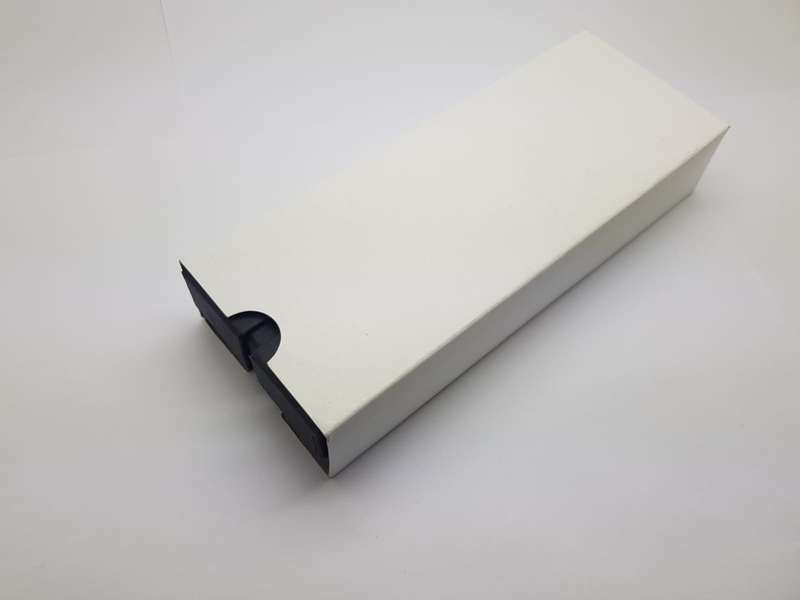 SILVER METAL BALLPOINT AND ROLLERBALL PEN SET 'OPUS' IN PRESENTATION BOX
