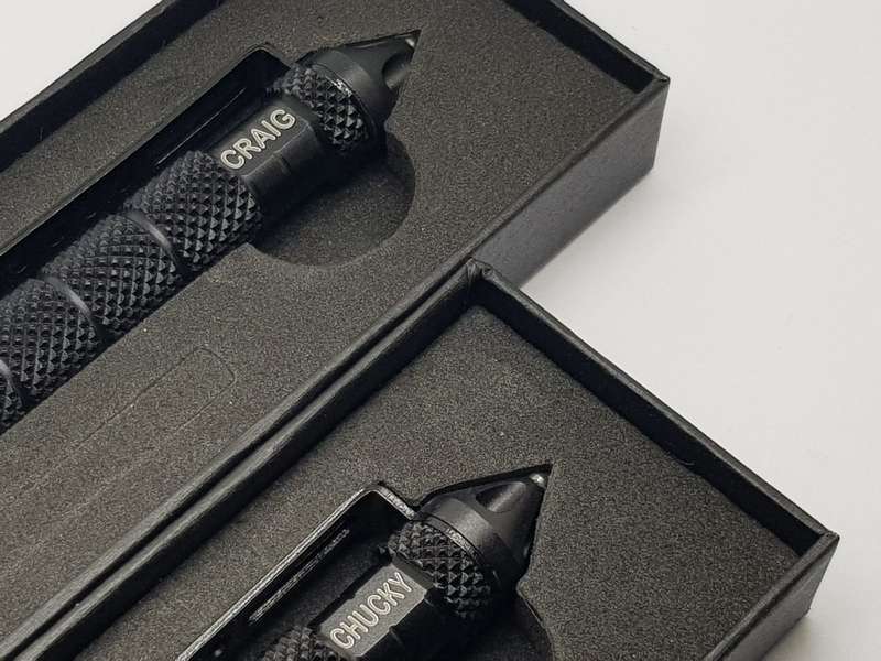 Tactical Pen with Name Engraving