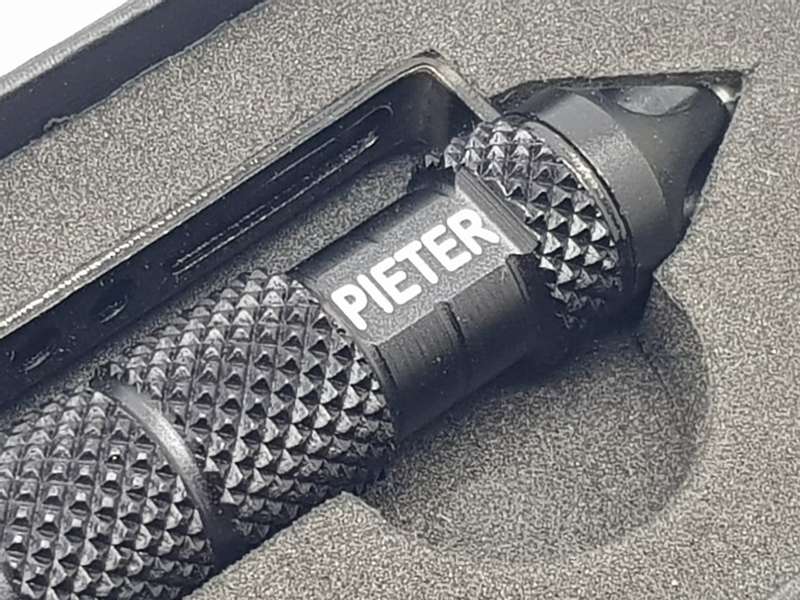 Tactical Pen with Name Engraving
