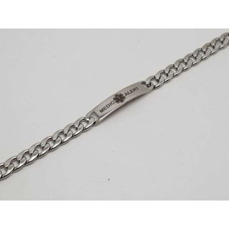 Stainless Steel Medical alert Bracelet