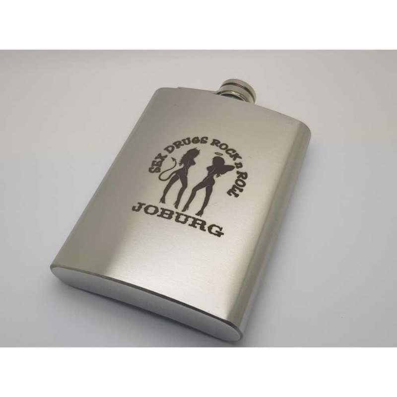 Personalised Hip Flasks 8oz (240ml) including engraving