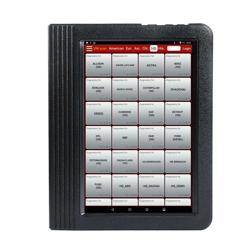 Launch X431 V+ SmartLink C 2.0 Heavy Duty 24V Trucks/Machinery Diagnostic tool