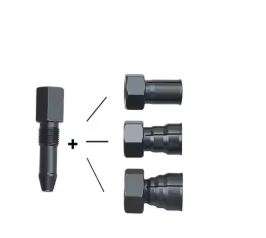 12pcs Motorcycle Blind Inner Bearing Puller Kit Slide Hammer Pilot Insert Internal Bear Removal Tool