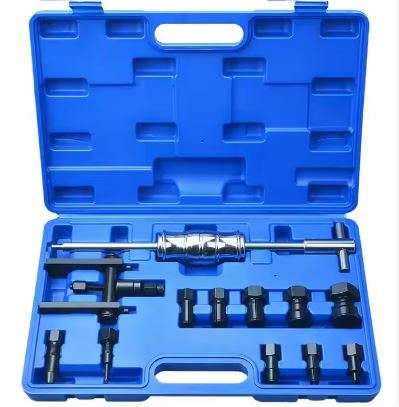 12pcs Motorcycle Blind Inner Bearing Puller Kit Slide Hammer Pilot Insert Internal Bear Removal Tool