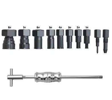 12pcs Blind Hole Bearing Puller Set Internal Bearing Remover Kit with Expandable Collets 8 to 32mm I