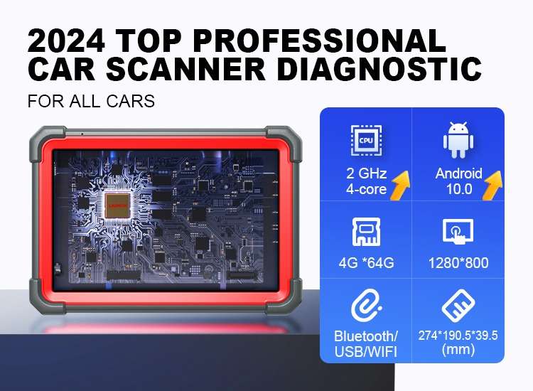 Launch X431 PRO5 with Smartbox 3.0 J2534/DOIP Advanced Diagnostic Scanner