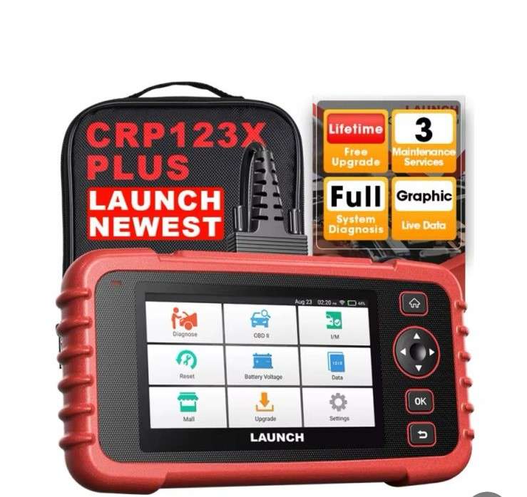 Launch CReader CRP123X Plus Full System + 3 Special Functions