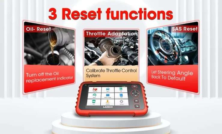 Launch CReader CRP123X Plus Full System + 3 Special Functions