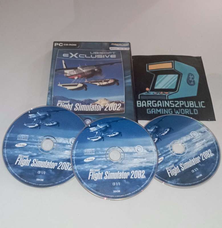 Microsoft Flight Simulator 2002 [PC]  **No Key**