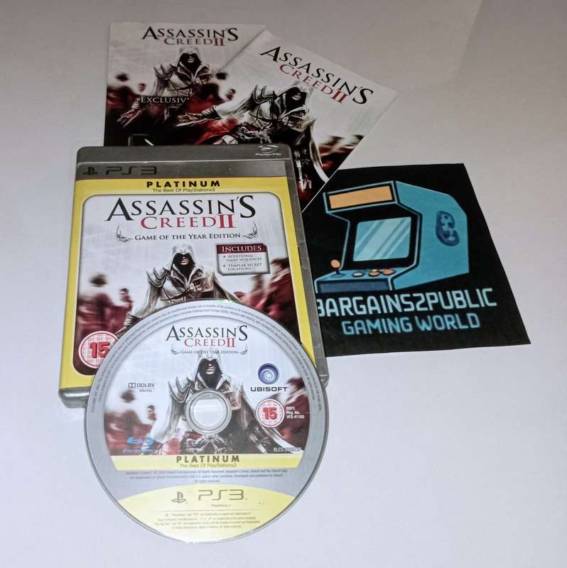 Assassin's Creed II (Game of the Year Edition) [PS3]  **CIB**