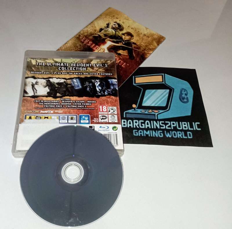 Resident Evil 5: Gold Edition [PS3]  **CIB**