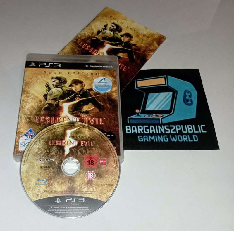 Resident Evil 5: Gold Edition [PS3]  **CIB**