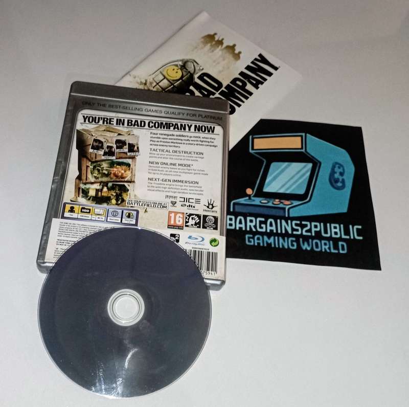 Battlefield: Bad Company [PS3]  **CIB**