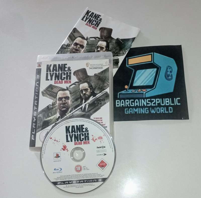 Kane & Lynch: Dead Men [PS3]   **CIB**