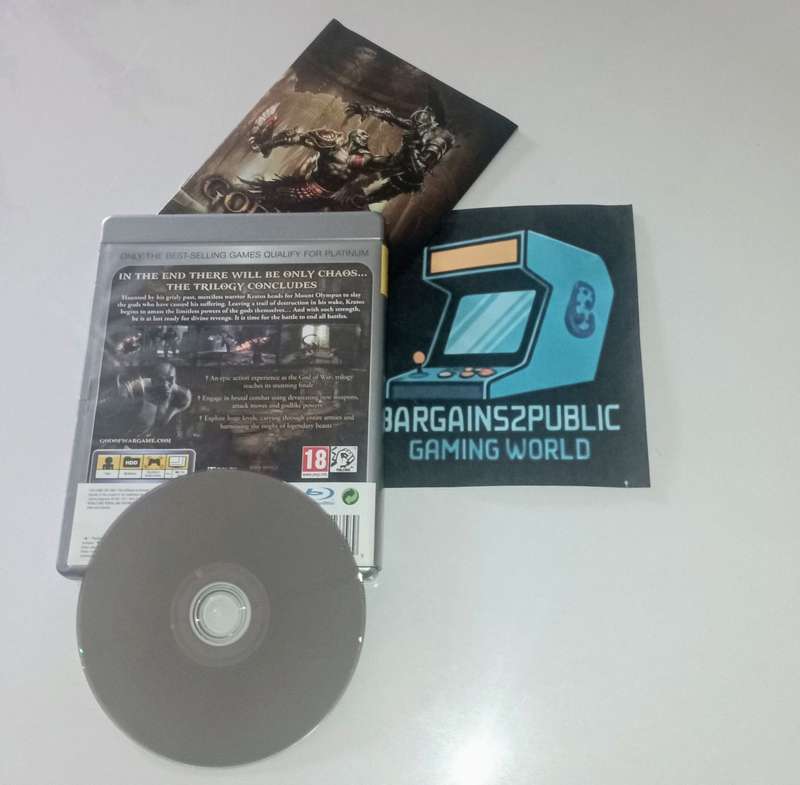 God of War III [PS3]  **CIB**