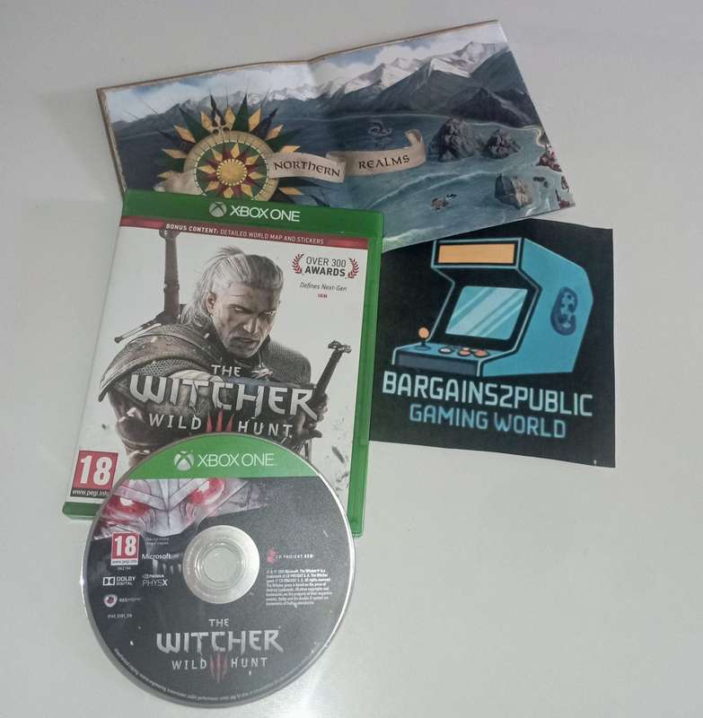 The Witcher III: Wild Hunt [X1]  **incl. Detailed World Map**