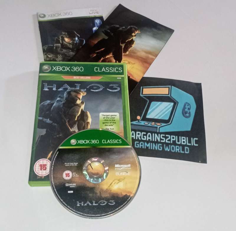 Halo 3 [Xbox360]  **CIB** incl. Poster