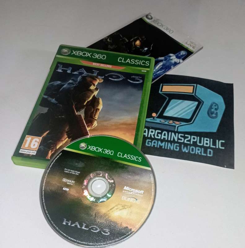 Halo 3 [Xbox360]  **CIB** incl. Poster
