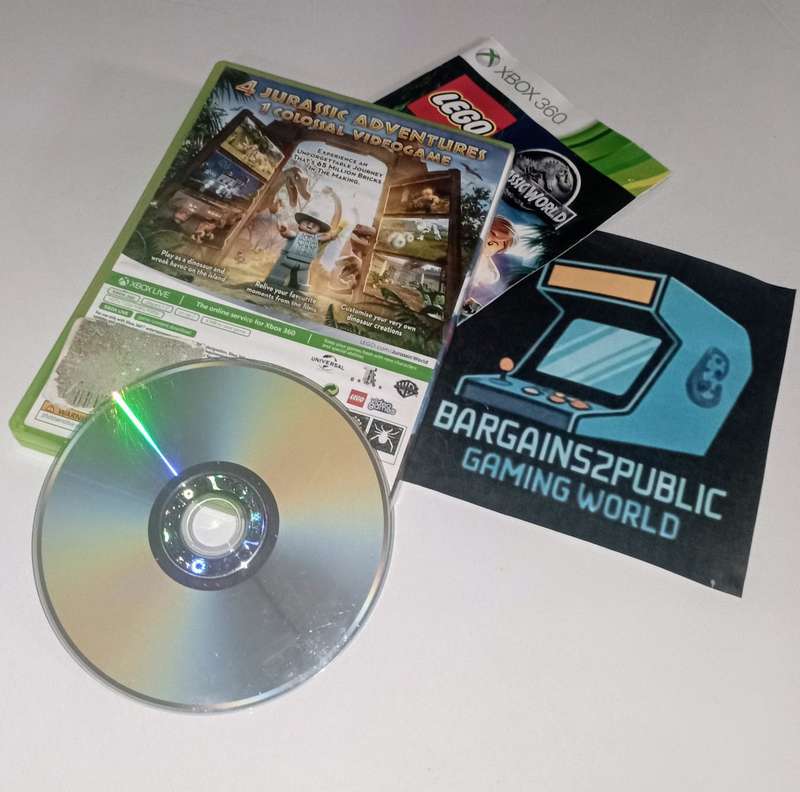 LEGO: Jurassic World [Xbox 360]  **CIB**