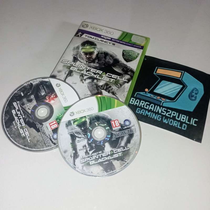 Tom Clancy's Splinter Cell: Blacklist (Upper Echelon Edition) [Xbox360]  **CIB**