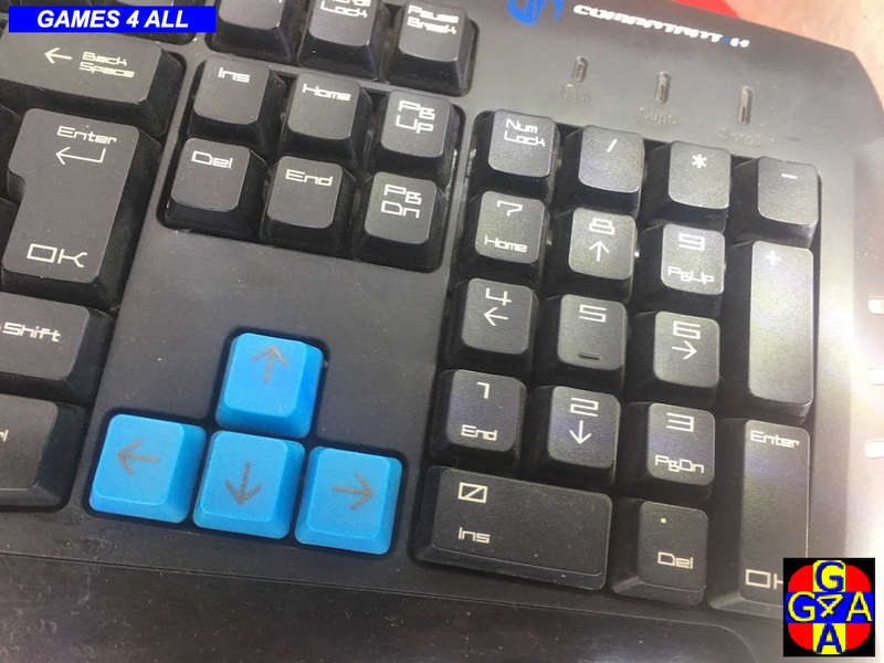 Cobra Combatant-X Advanced WASD LED Gaming Keyboard