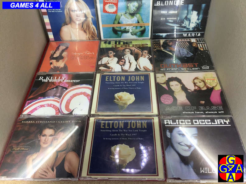 12 CD Singles - ONE BID FOR ALL!!!