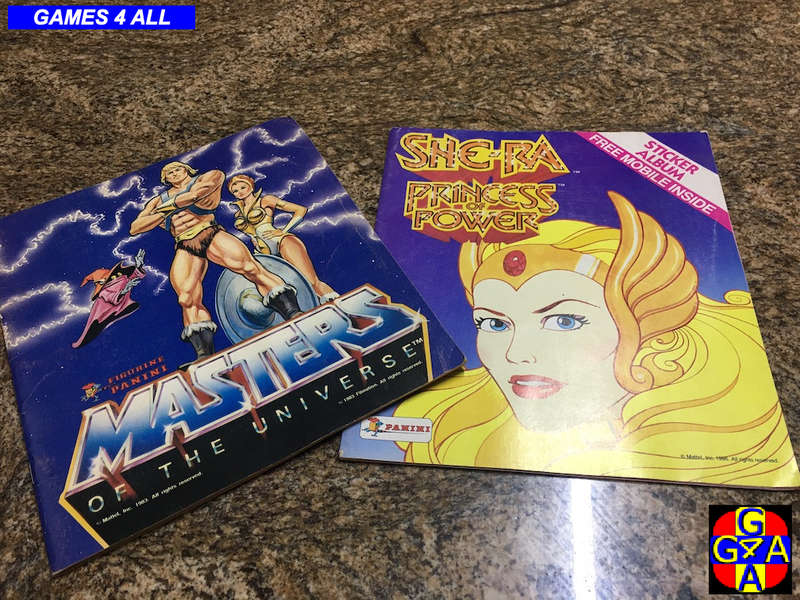 He-Man & She-ra Collectible Sticker Books