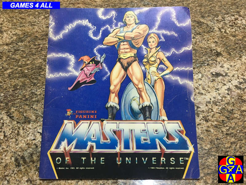 He-Man & She-ra Collectible Sticker Books