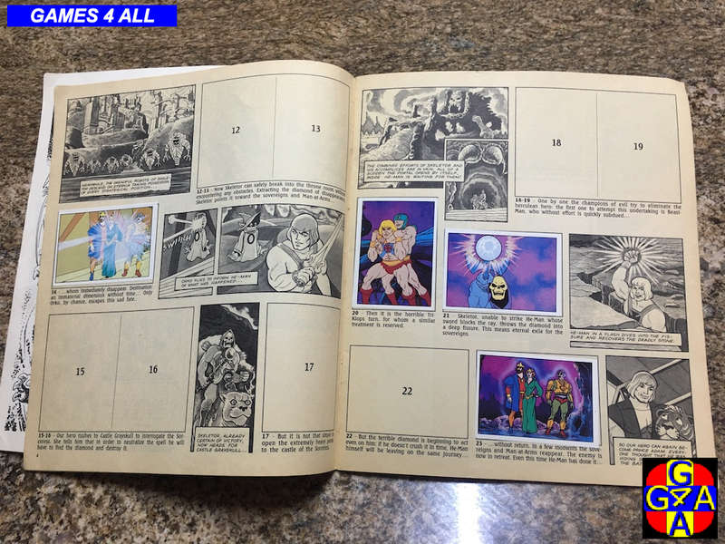 He-Man & She-ra Collectible Sticker Books