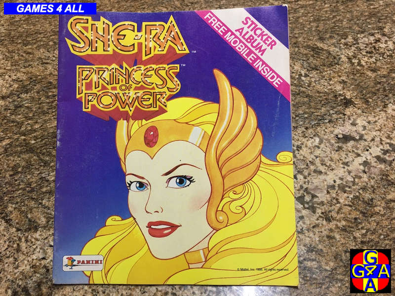 He-Man & She-ra Collectible Sticker Books