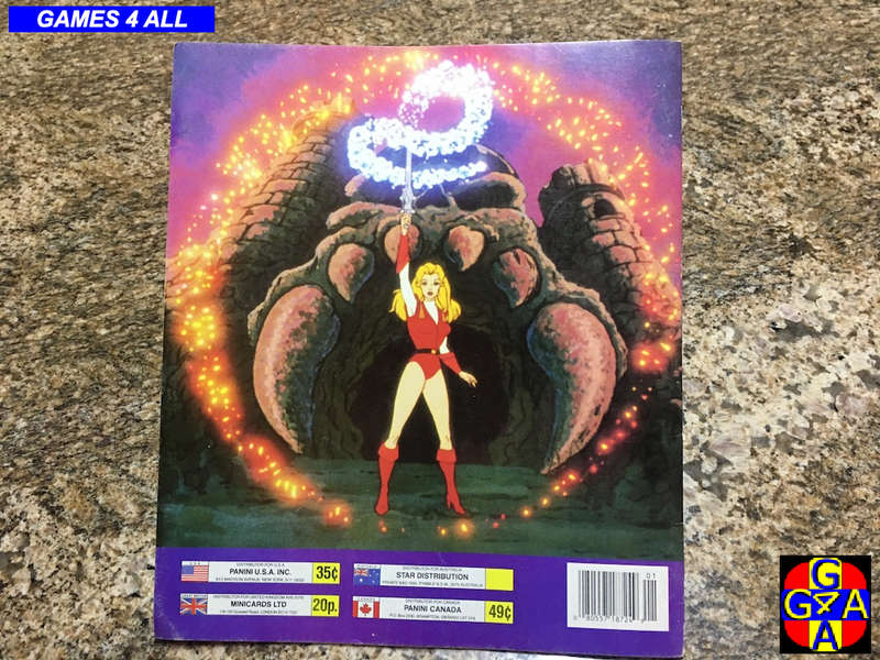 He-Man & She-ra Collectible Sticker Books