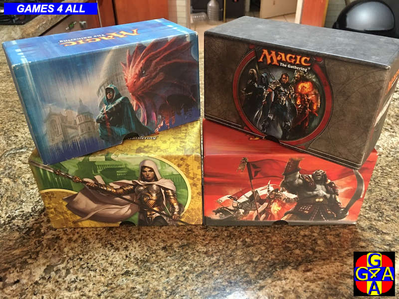 4 MTG Fat Pack Storage Boxes