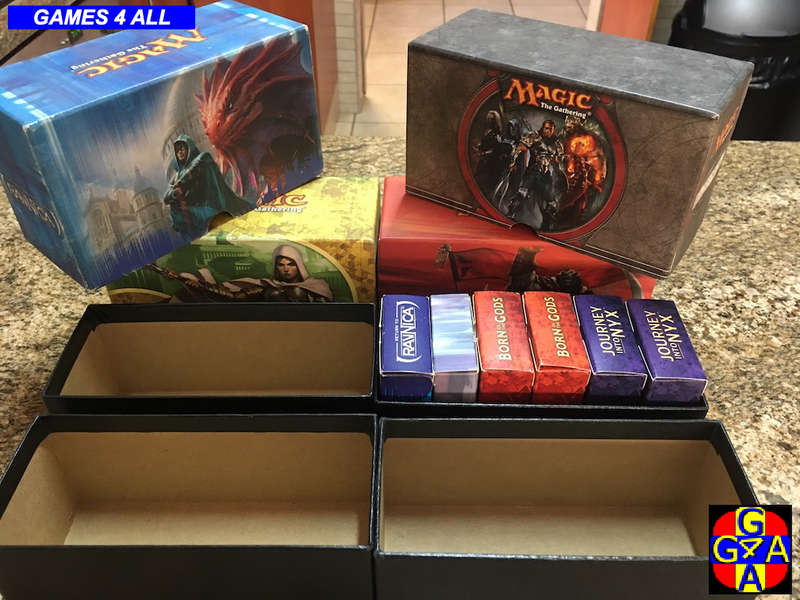 4 MTG Fat Pack Storage Boxes
