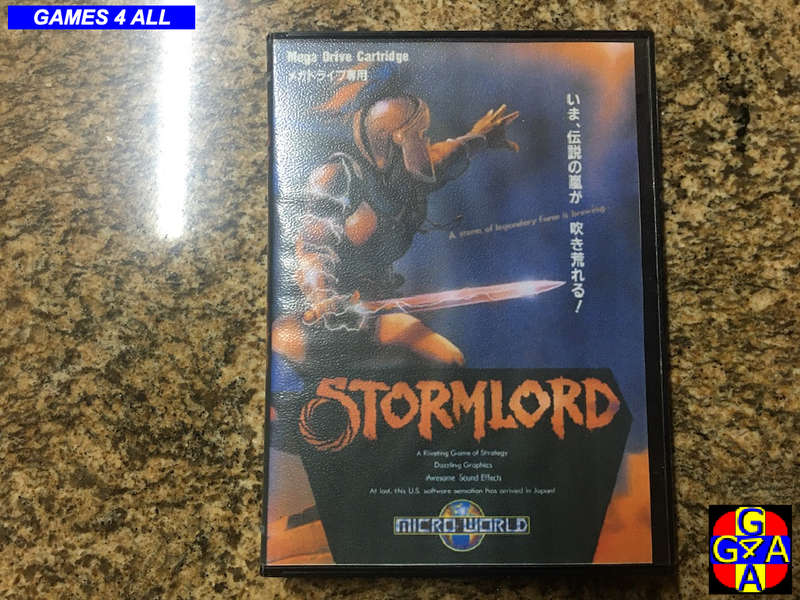 Sega Mega Drive - Stormlord - TESTED WORKING