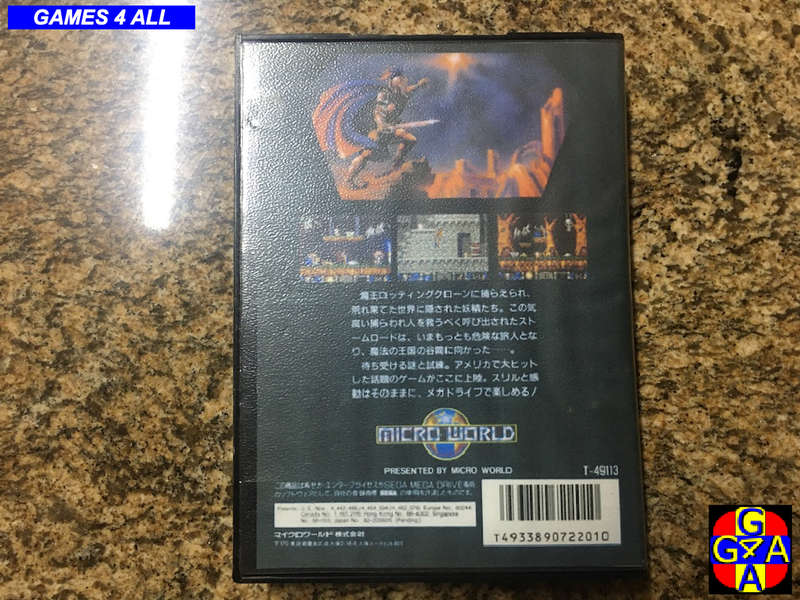 Sega Mega Drive - Stormlord - TESTED WORKING