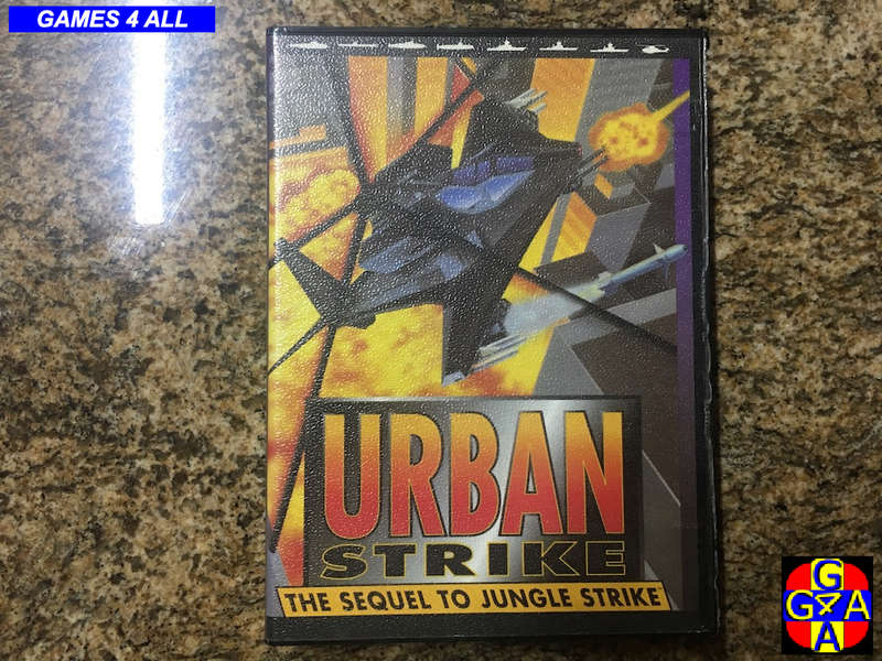 Sega Mega Drive - Urban Strike - TESTED WORKING