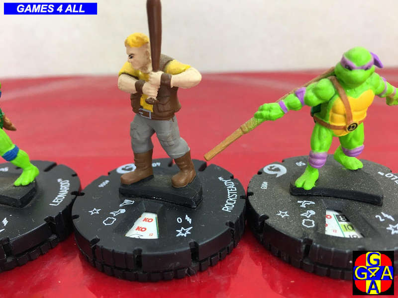 Ninja Turtles Hero Clicks table top game figurines