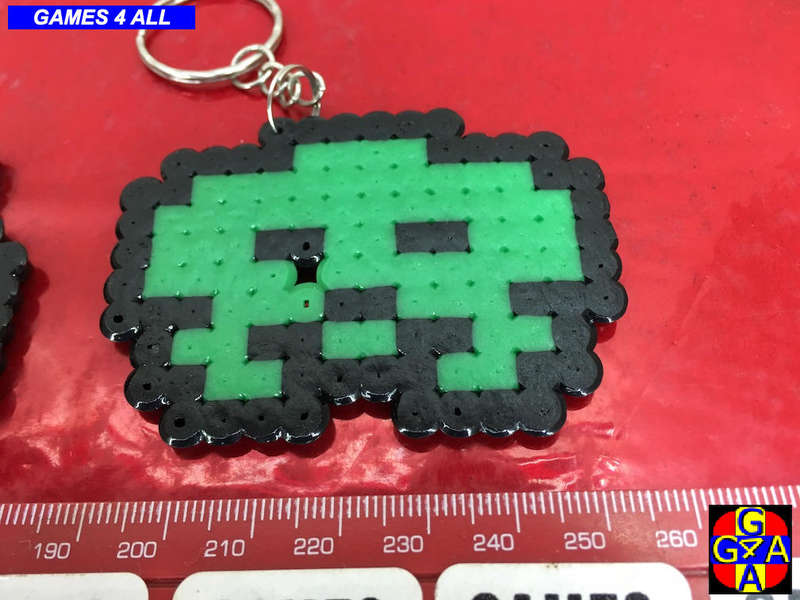 3 Space Invaders Key Chains