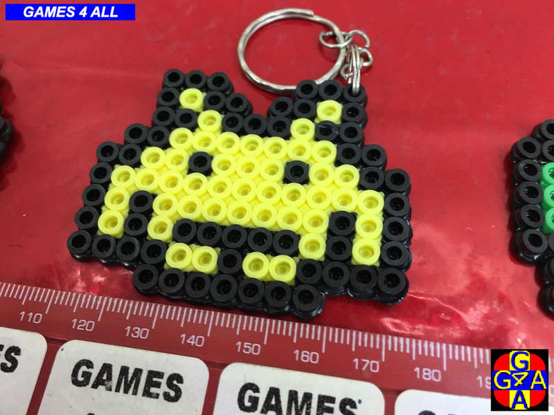 3 Space Invaders Key Chains